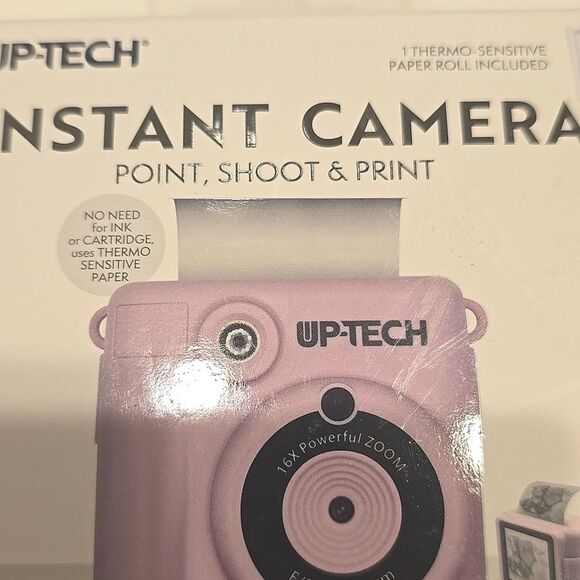 Up-Tech Instant Camera- Pink - Picture 4 of 5